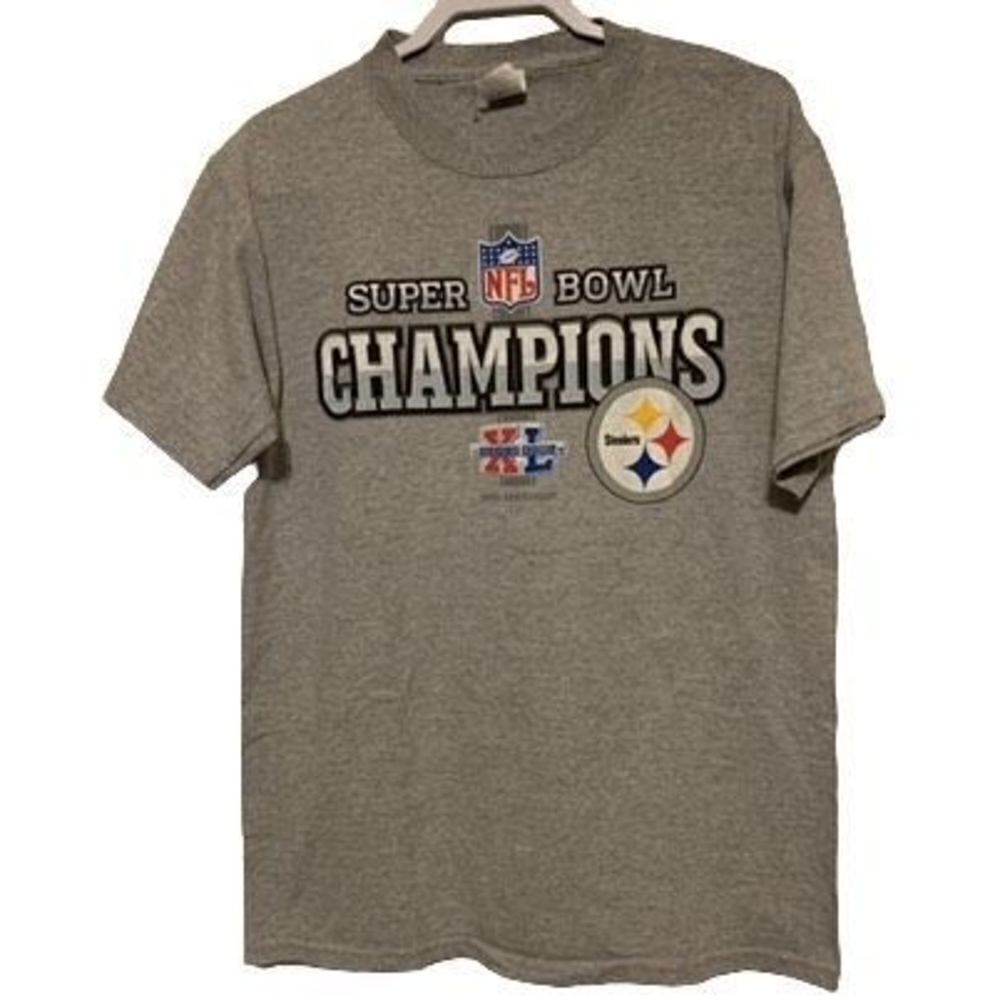Pittsburgh Steelers SB XL Champions Size Medium T-Shirt